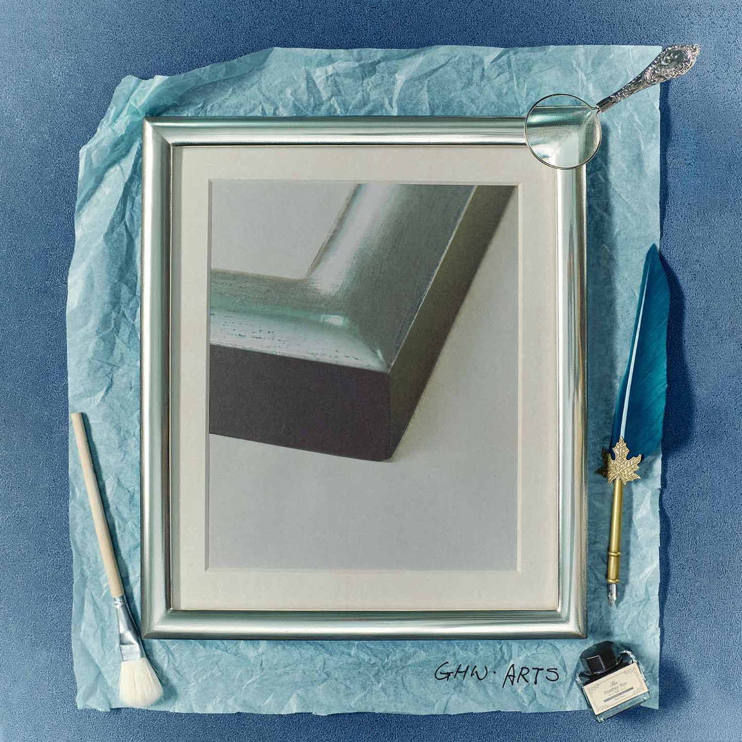 Gemma Frame - 12K White Gold